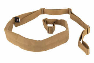 Primary Arms Wide Padded 2-Point Sling - Coyote features an adjustable polyester strap